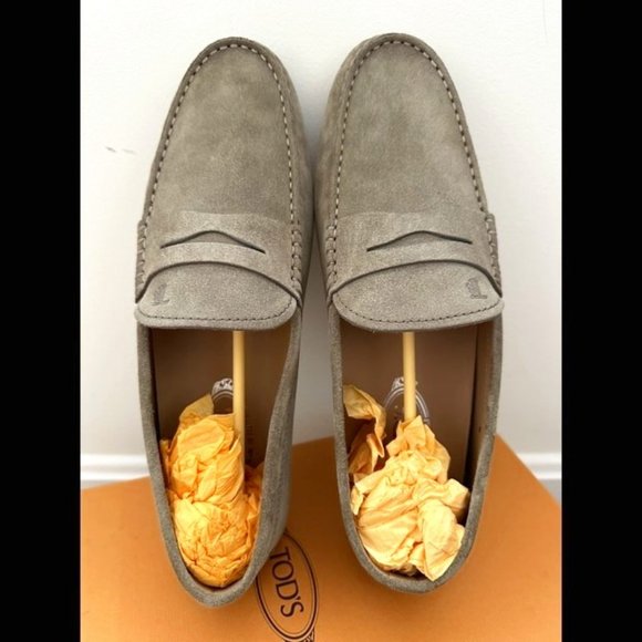 Tod\'s City Gommino driving shoes loafer in Suede main image 5
